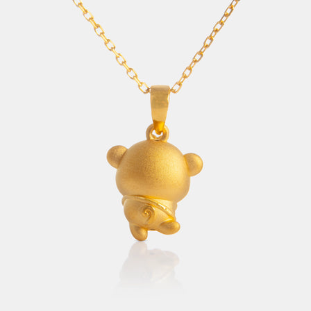 24K Gold Monkey Pendant<meta name="title" content="<span style='display:none;'>Lao Feng Xiang 老凤祥</span> 24K Gold Monkey Pendant">