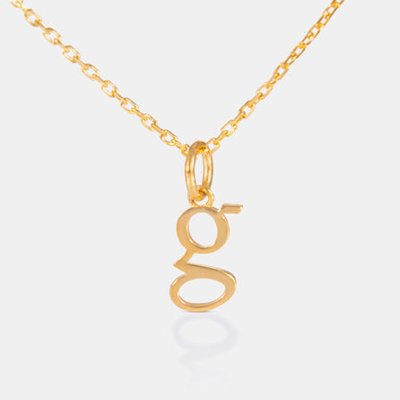 24K Gold "Goh" Ballet Necklace
