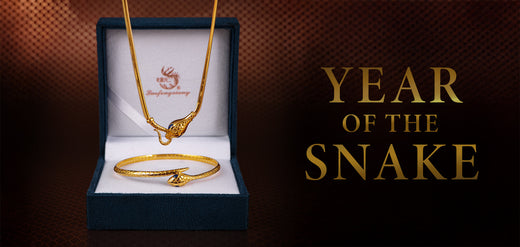Year of the Snake, A Journey of Renewal in 24K Gold