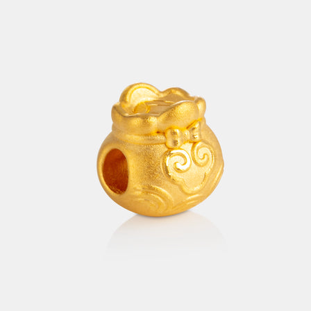 24K Gold Moneybag Charm <meta name="title" content="<span style='display:none;'>Lao Feng Xiang 老凤祥</span> 24K Gold Moneybag Charm">