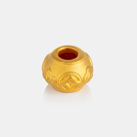 24K Gold Ancient Coin Tab Charm <meta name="title" content="<span style='display:none;'>Lao Feng Xiang 老凤祥</span> 24K Gold Ancient Coin Charm">