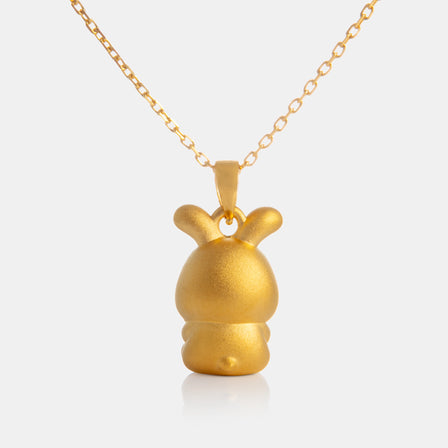 24K Gold Rabbit Pendant<meta name="title" content="<span style='display:none;'>Lao Feng Xiang 老凤祥</span> 24K Gold Rabbit Pendant">