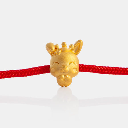 24K Gold Rabbit Charm <meta name="title" content="<span style='display:none;'>Lao Feng Xiang 老凤祥</span> 24K Gold Rabbit Charm">