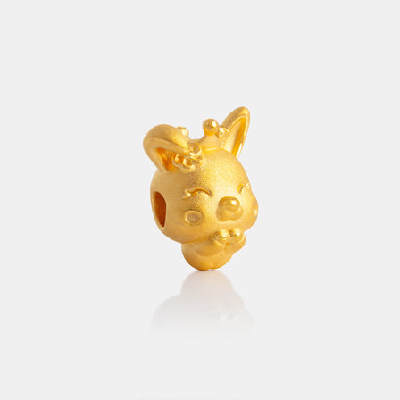 24K Gold Rabbit Charm <meta name="title" content="<span style='display:none;'>Lao Feng Xiang 老凤祥</span> 24K Gold Rabbit Charm">