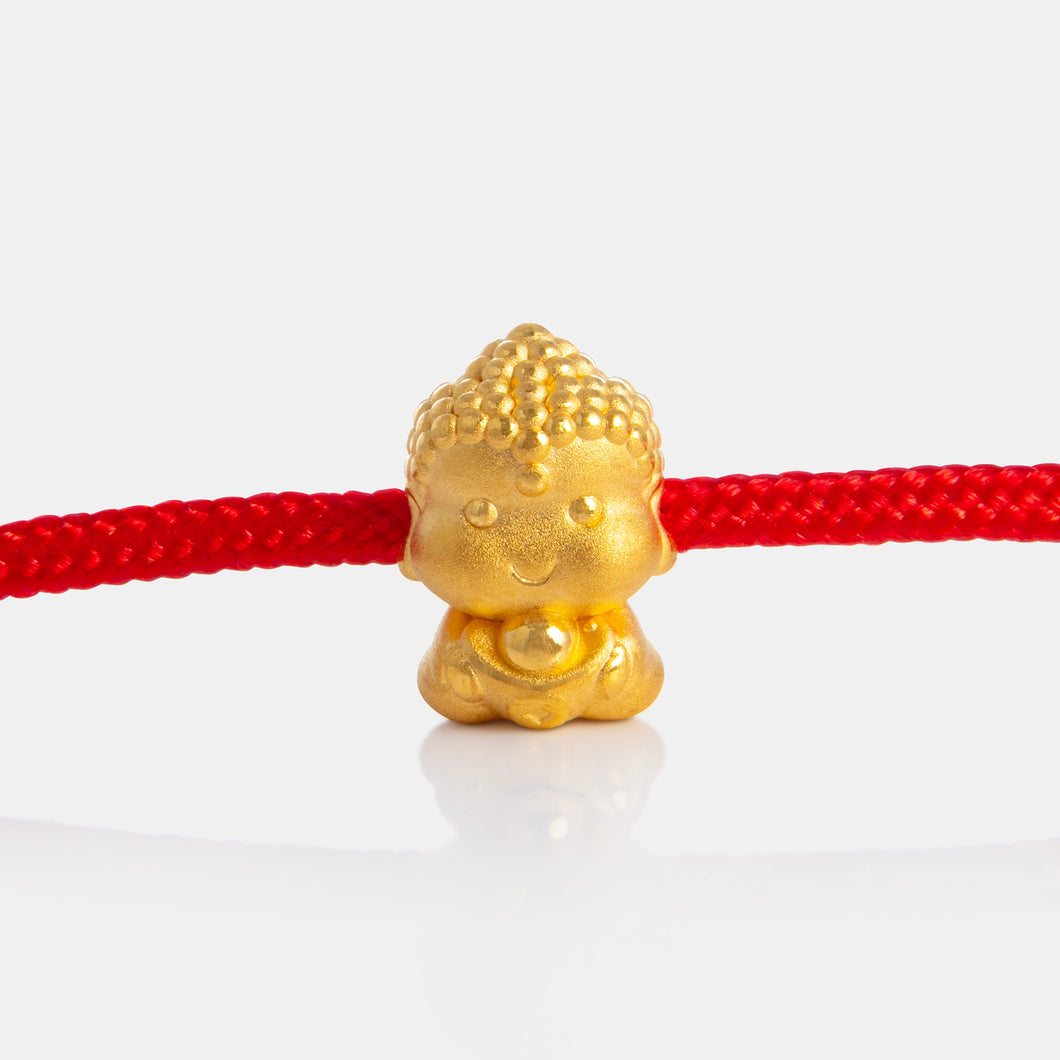 24K Gold Buddha Charm <meta name=