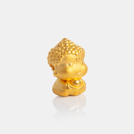 24K Gold Buddha Charm <meta name="title" content="<span style='display:none;'>Lao Feng Xiang 老凤祥</span> 24K Gold Buddha Charm">