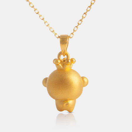24K Gold Monkey Pendant<meta name="title" content="<span style='display:none;'>Lao Feng Xiang 老凤祥</span> 24K Gold Monkey Pendant">