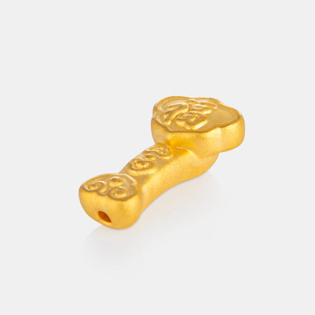 24K Gold Ruyi Charm <meta name="title" content="<span style='display:none;'>Lao Feng Xiang 老凤祥</span> 24K Gold Ruyi Charm">