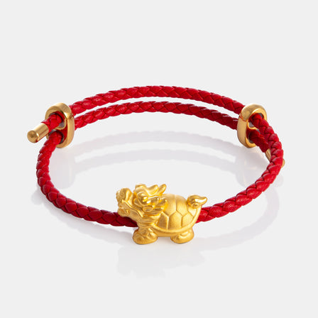 24K Gold Dragon Turtle Charm <meta name="title" content="<span style='display:none;'>Lao Feng Xiang 老凤祥</span> 24K Gold Dragon Turtle">