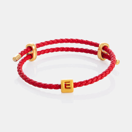 24K Gold Letter E Charm <meta name="title" content="<span style='display:none;'>Lao Feng Xiang 老凤祥</span> 24K Gold Letter E Charm ">
