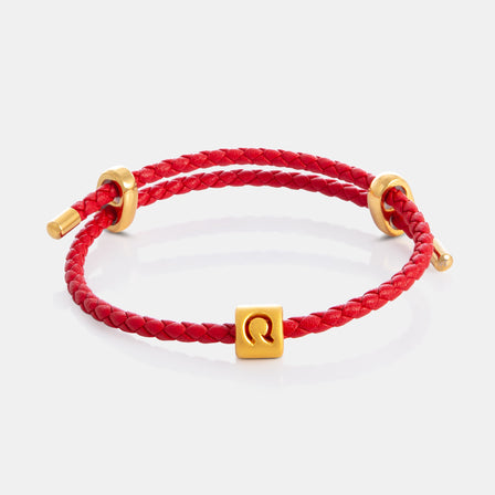24K Gold Letter Q Charm <meta name="title" content="<span style='display:none;'>Lao Feng Xiang 老凤祥</span> 24K Gold Letter Q Charm ">