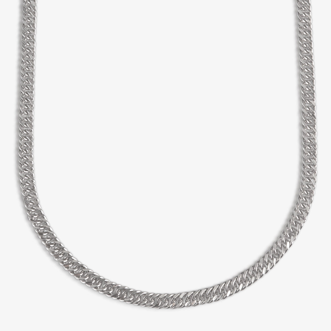 Platinum Cuban Link Necklace