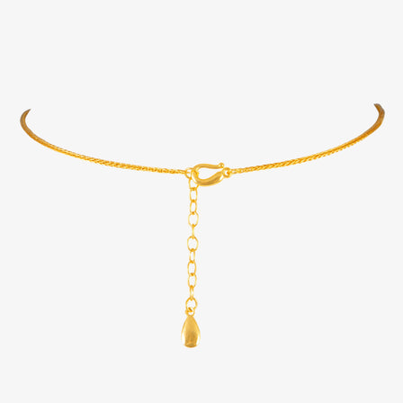 24K Gold Peony Ceremony Necklace