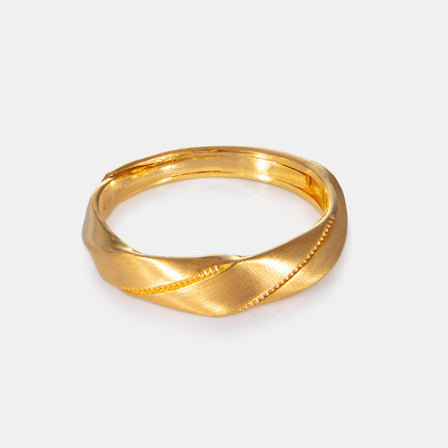 24K Gold Wrap Around Ring