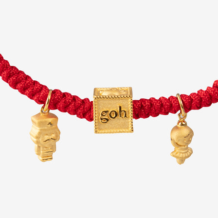 Goh's Nutcracker Bracelet in 24K Gold