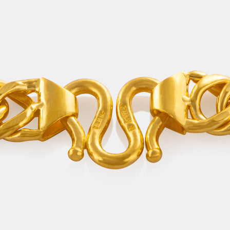 24K Gold Cuban Link Necklace