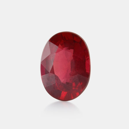 Loose Stone 1.14 Oval Cut Ruby