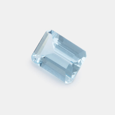 Loose Stone 0.74 Emerald Cut Aquamarine