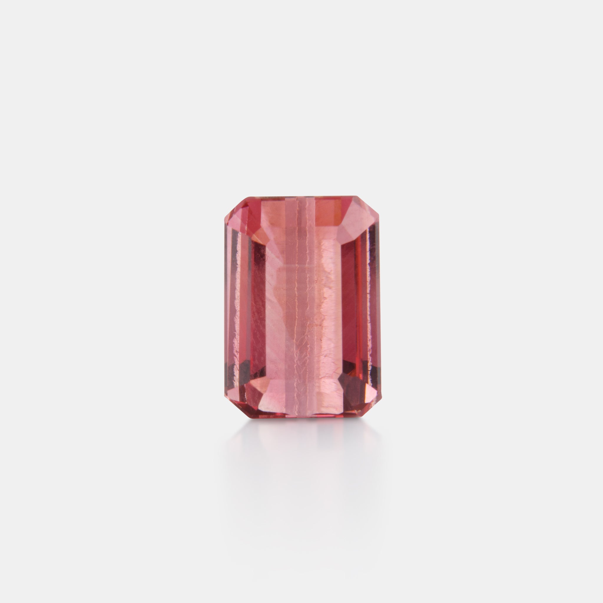 Loose Stone 4.71 Emerald Cut Pink Tourmaline – Lao Feng Xiang