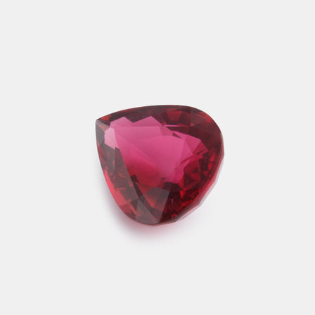 Loose Stone 4.24 Pear Cut Red Tourmaline