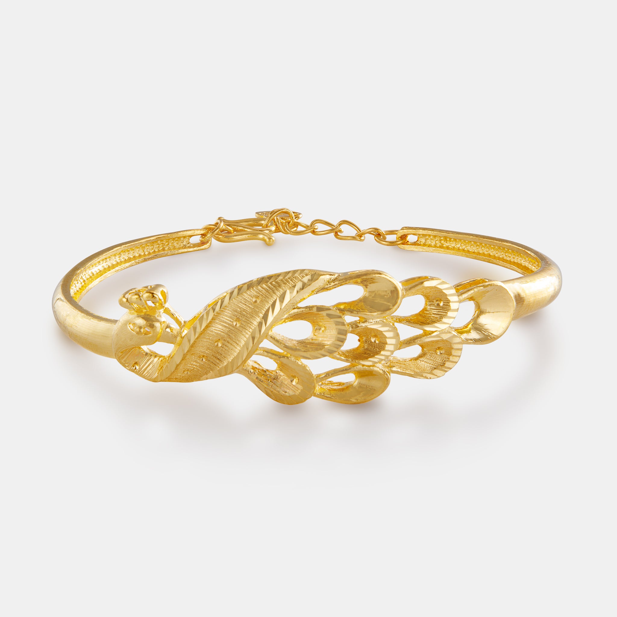 First Flight Peacock Gold Bracelet