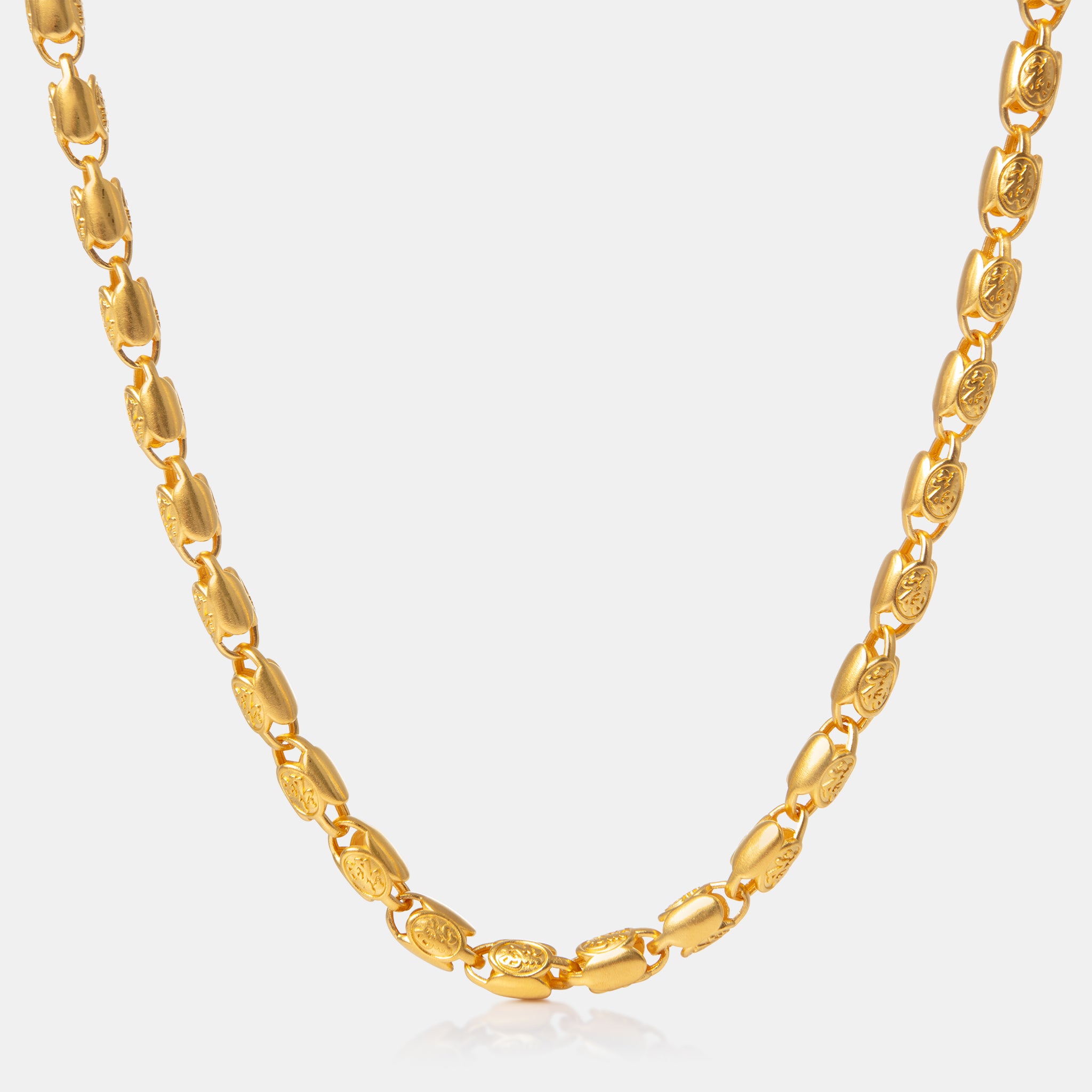 24K outlet gold necklace