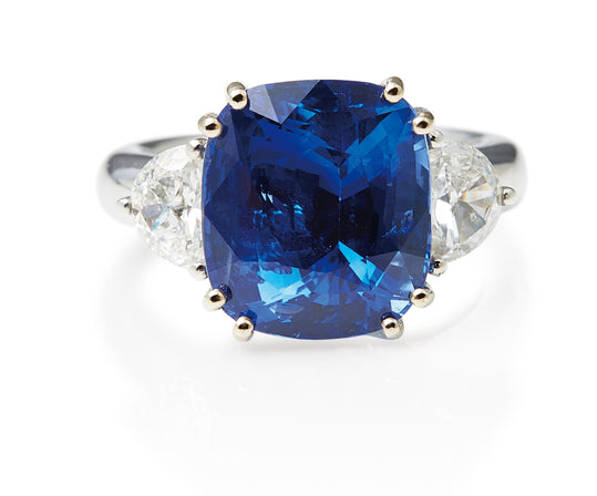 Majestic Blue Sapphire Ring